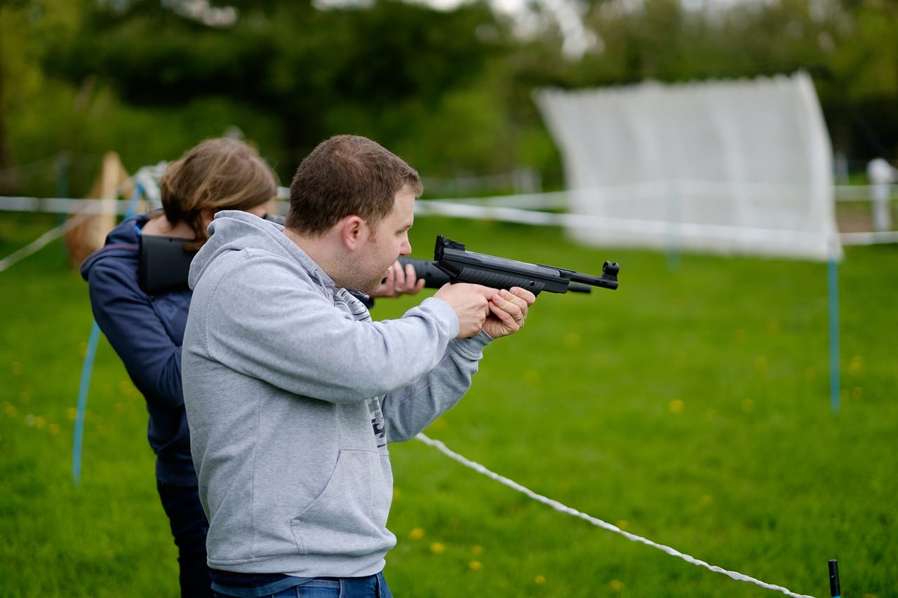 Air Pistol and Rifle Shooting